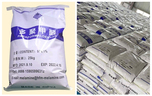 Procedimientos de operación para paraformaldehído